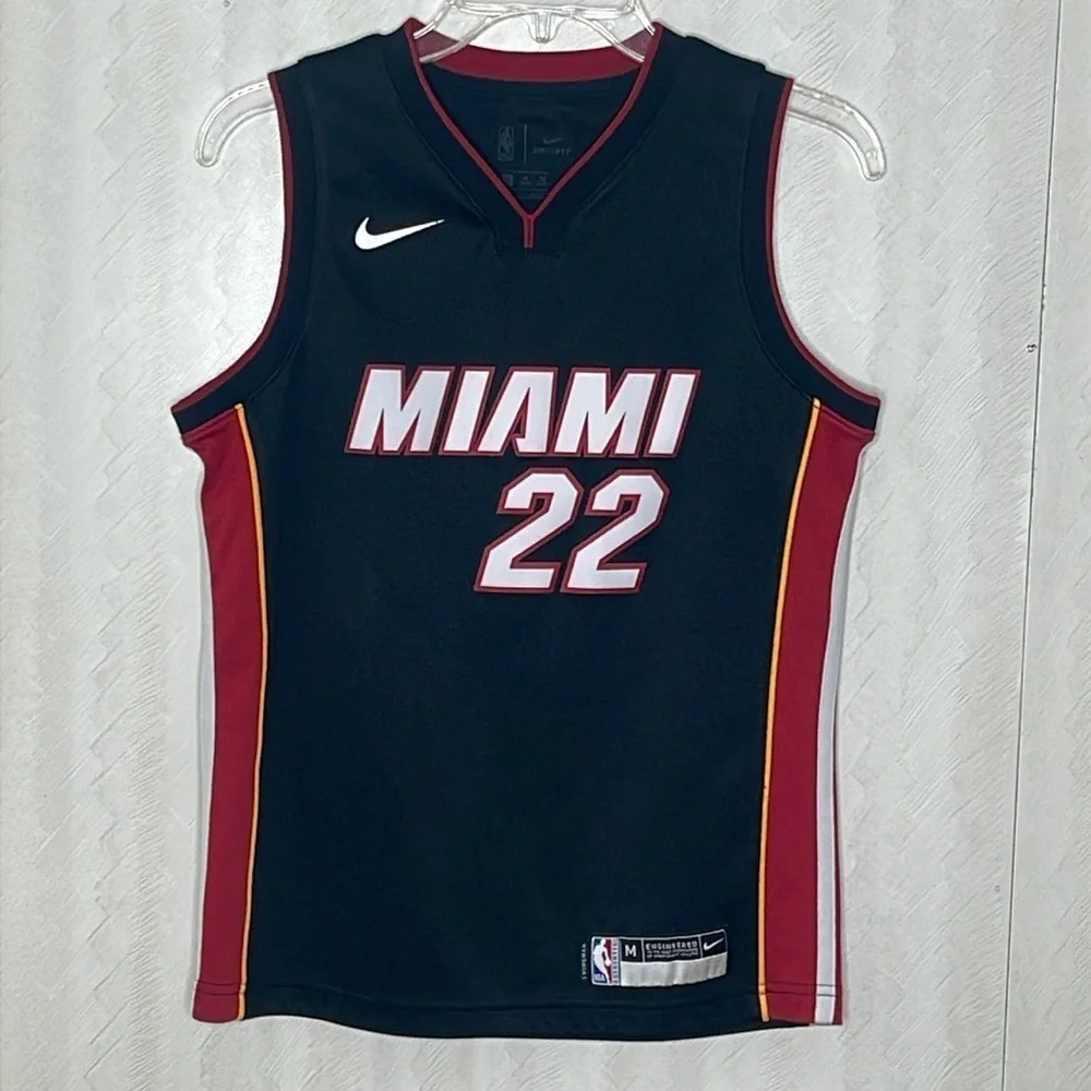 NIKE Boys Miami Heat Jimmy Butler #22 Icon Jersey NBA Jersey Size M
